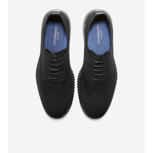 Cole Haan 2.ZERØGRAND Stitchlite C28527 Oxfords Men 7 Black Wingtip Shoes UWU106 main image 10
